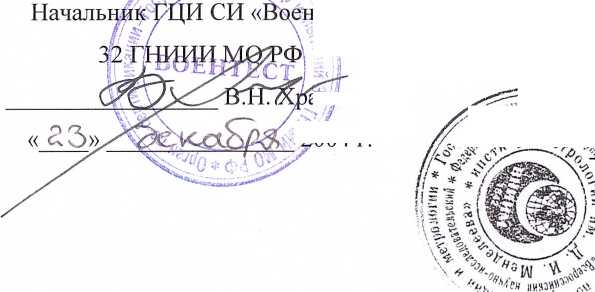 Методика поверки. ГСИ.АНАЛИЗАТОР ХАРАКТЕРИСТИК ЭЛЕКТРИЧЕСКИХ СИГНАЛОВ