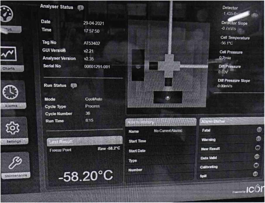 Методика поверки. ГСОЕИ. Анализаторы температуры застывания нефтепродуктов Freeze Point (Cryo Cloud/Pour Point) Analyser. ОЕИ Аналитика