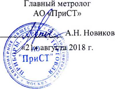 Методика поверки. ГСИ. Калибраторы процессов АКИП-7302, АКИП-7303, АКИП-7304. ОЕИ Аналитика