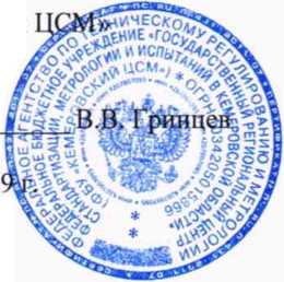 Методика поверки. ГСИ. Комплексы измерительно-вычислительные