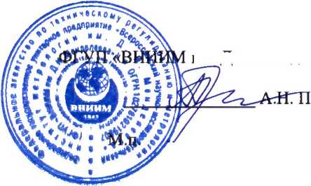 Методика поверки. Государственная система обеспечения единства измерений Газоанализаторы переносные