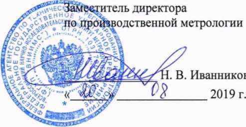 Методика поверки. Система автоматизированная информационно-измерительная коммерческого учета электроэнергии (АИИС КУЭ) ООО