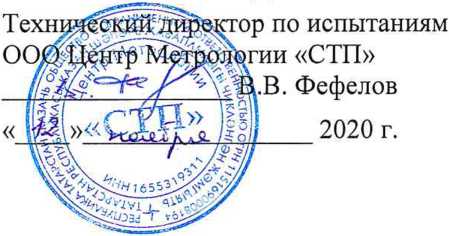 Методика поверки. Государственная система обеспечения единства измерений Преобразователи измерительные WTZD-283/Z. ОЕИ Аналитика