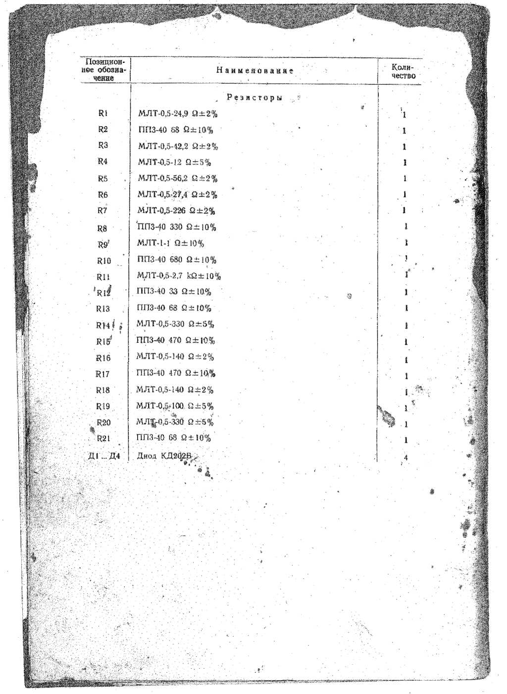 Паспорт. Прибор универсальный измерительный Р4833. ОЕИ Аналитика
