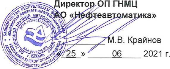 Методика поверки. Государственная система обеспечения единства измерений Система измерений количества и показателей качества нефти №618. ОЕИ Аналитика