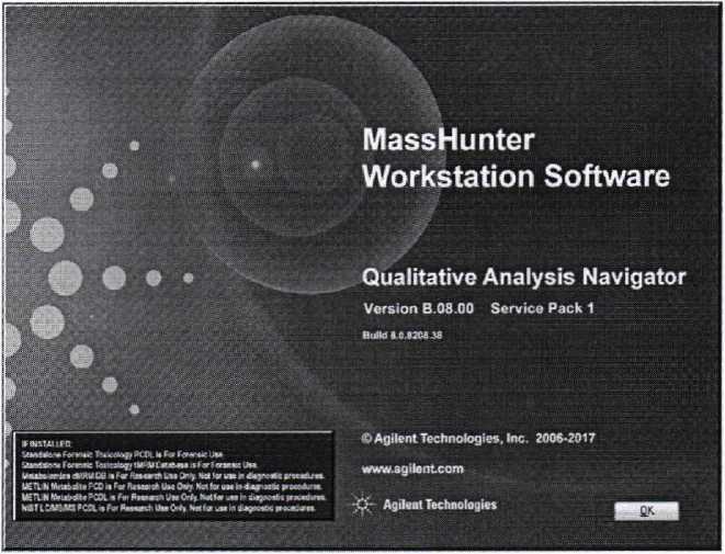 Методика поверки. ГСИ. Детекторы масс-селективные 7250 Accurate-Mass Q-TOF GC/MS . ОЕИ Аналитика