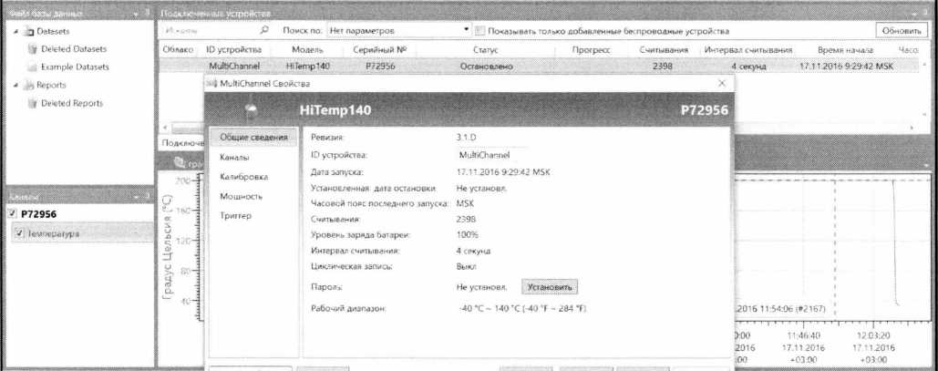 Методика поверки. Регистраторы температуры и давления беспроводные MadgeTech серии 140. ОЕИ Аналитика