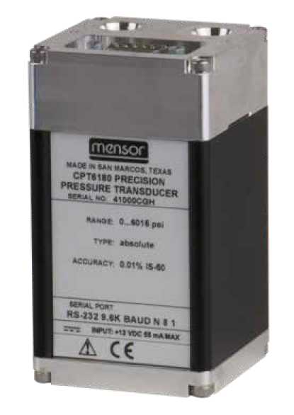 Руководство по эксплуатации. Precision Pressure Transducer CPT6100 - CPT6180. ОЕИ Аналитика
