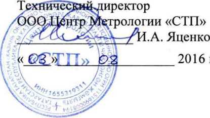 Методика поверки. ГСИ. Система измерительно-управляющая технологическим процессом установки № 16 ООО «ЛУКОЙЛ-Волгограднефтепереработка». ОЕИ Аналитика