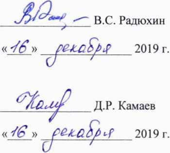 Методика поверки. ГСИ. Хроматографы газовые промышленные