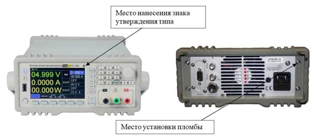 Описание типа. Источники питания программируемые ПрофКиП Б5. ОЕИ Аналитика