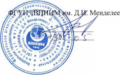 Методика поверки. Хроматографы газовые промышленные ХРОМАТ-900-7.. ОЕИ Аналитика