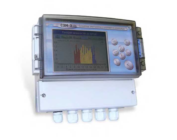 Внешний вид. Сумматоры электронные многофункциональные для учета электроэнергии, http://oei-analitika.ru рисунок № 1