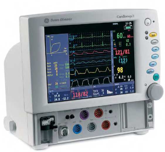 Внешний вид. Мониторы прикроватные гемодинамические и газовые для анестезиологии и реанимации с принадлежностями, http://oei-analitika.ru рисунок № 2