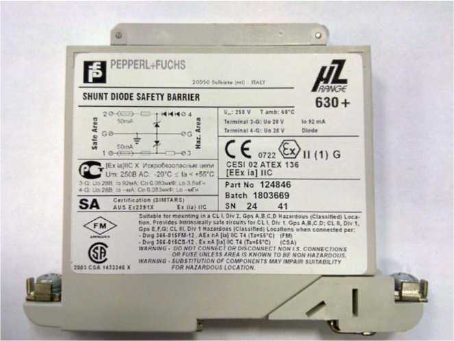 Внешний вид. Преобразователи измерительные (барьеры искрозащиты), http://oei-analitika.ru рисунок № 1