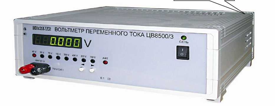 Внешний вид. Вольтметры переменного тока, http://oei-analitika.ru рисунок № 1
