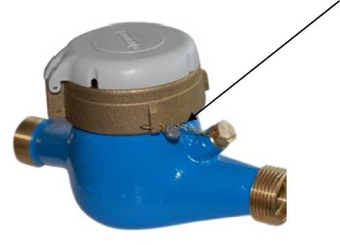 Внешний вид. Счетчики холодной и горячей воды крыльчатые, многоструйные, http://oei-analitika.ru рисунок № 2