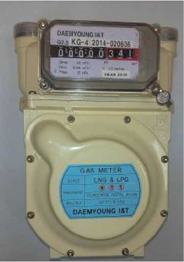 Внешний вид. Счетчики газа объемные диафрагменные, http://oei-analitika.ru рисунок № 1