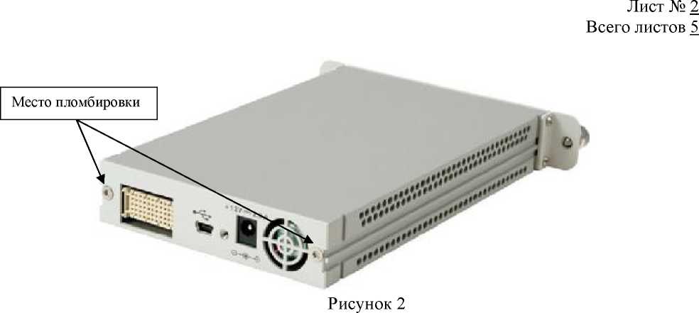 Внешний вид. Осциллографы модульные , http://oei-analitika.ru рисунок № 3