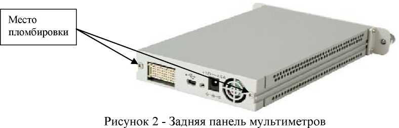 Внешний вид. Мультиметры цифровые модульные , http://oei-analitika.ru рисунок № 2