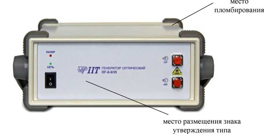 Внешний вид. Генераторы оптические, http://oei-analitika.ru рисунок № 1