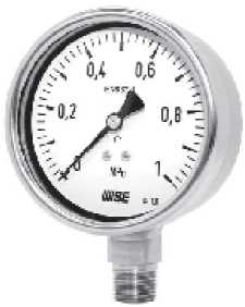 Внешний вид. Манометры деформационные с трубчатой пружиной, http://oei-analitika.ru рисунок № 3