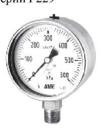 Внешний вид. Манометры деформационные с трубчатой пружиной, http://oei-analitika.ru рисунок № 5