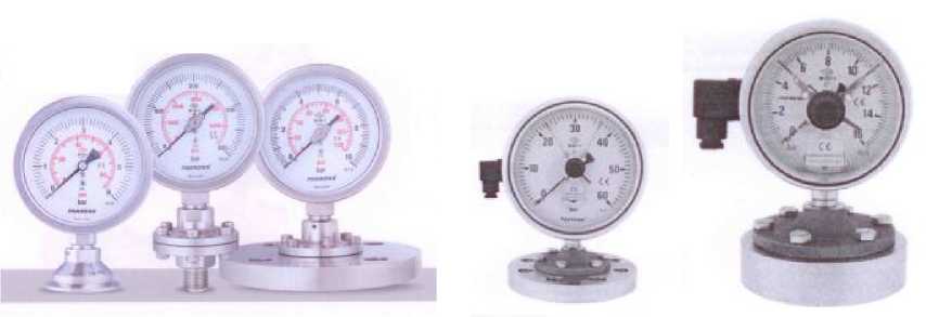 Внешний вид. Манометры деформационные мембранные, http://oei-analitika.ru рисунок № 5