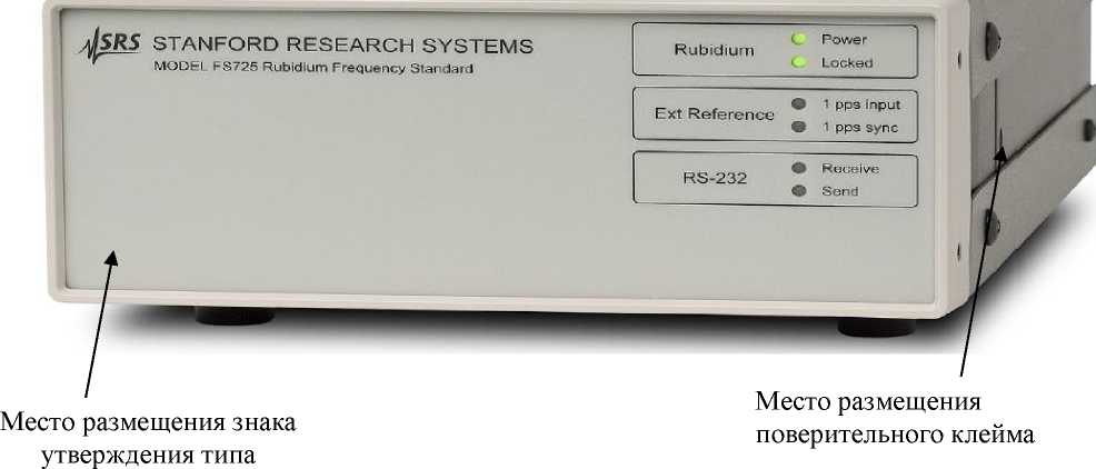 Внешний вид. Стандарты частоты рубидиевые, http://oei-analitika.ru рисунок № 2