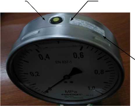 Внешний вид. Манометры, вакуумметры, мановакуумметры показывающие (серии 2), http://oei-analitika.ru 