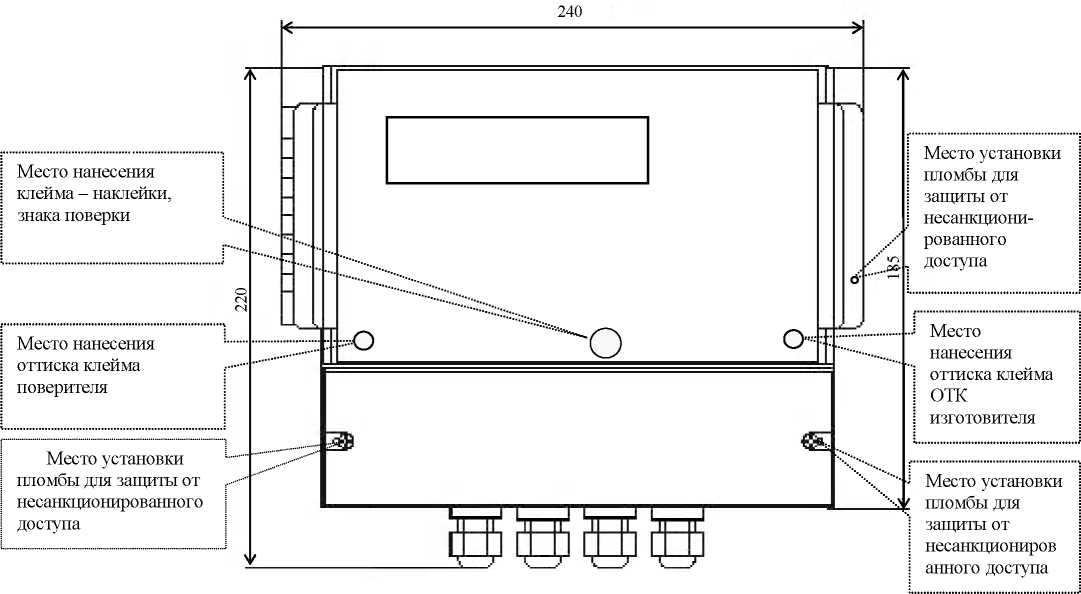 Внешний вид. Сумматоры электронные многофункциональные для учета электроэнергии, http://oei-analitika.ru рисунок № 1
