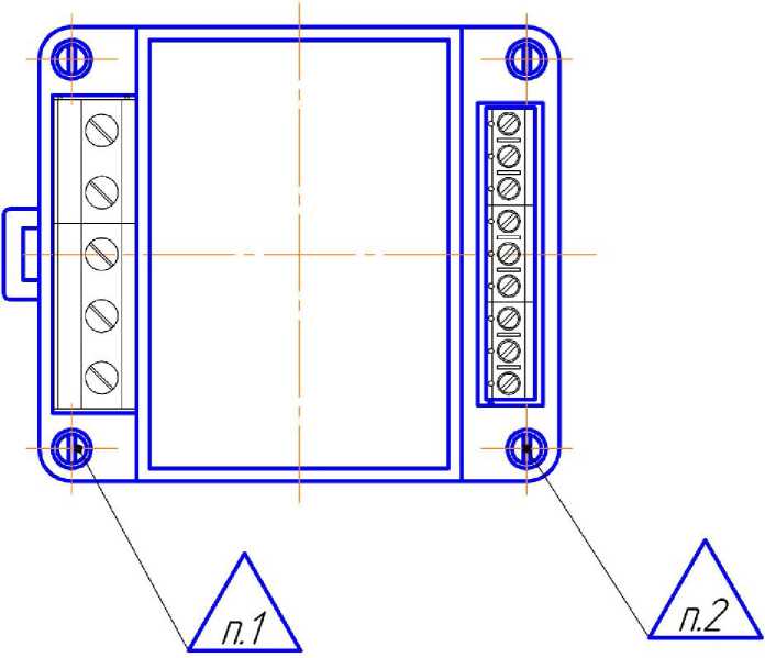 Внешний вид. Преобразователи измерительные переменного тока и напряжения Е854ЭЛ, постоянного тока и напряжения Е856ЭЛ, http://oei-analitika.ru рисунок № 7
