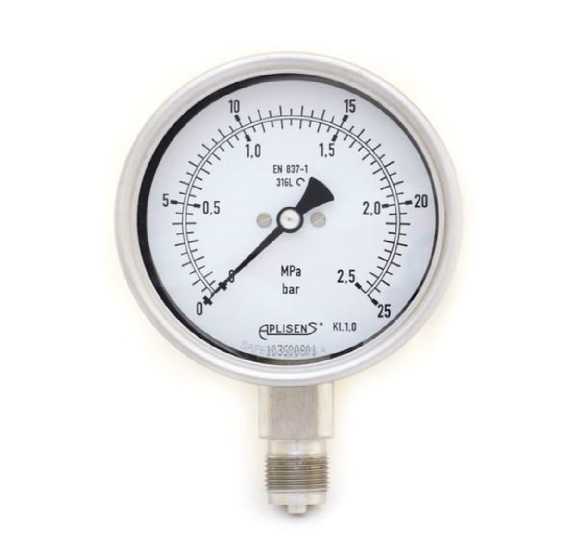 Внешний вид. Манометры промышленные, http://oei-analitika.ru рисунок № 1