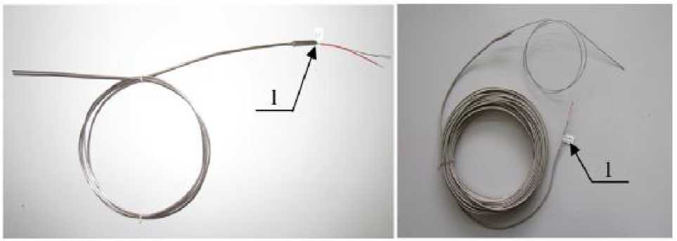 Внешний вид. Преобразователи температуры термоэлектрические кабельные, взрывозащищенные, http://oei-analitika.ru рисунок № 1