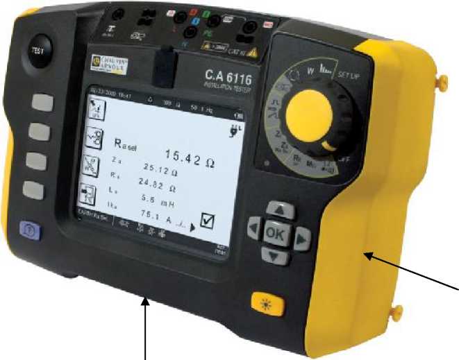 Внешний вид. Измерители параметров электроустановок, http://oei-analitika.ru рисунок № 1