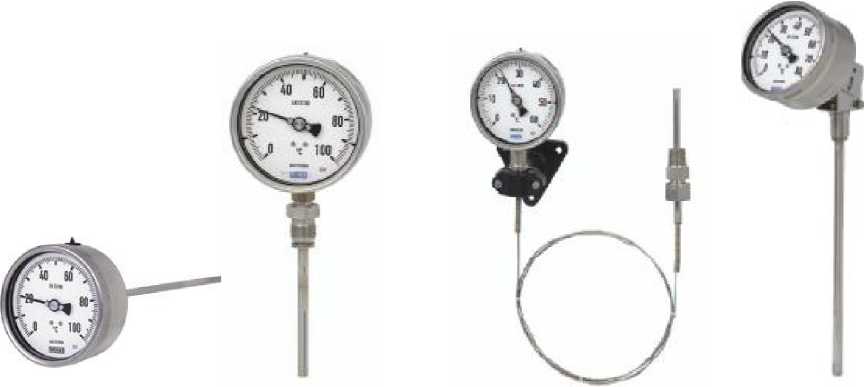 Внешний вид. Термометры манометрические, http://oei-analitika.ru рисунок № 1
