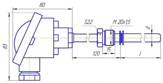 Внешний вид. Преобразователи термоэлектрические, http://oei-analitika.ru рисунок № 4
