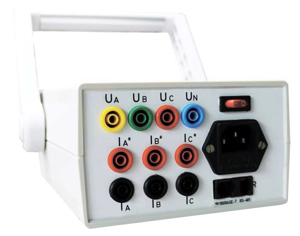 Внешний вид. Приборы цифровые переносные измерительные показателей качества электроэнергии, http://oei-analitika.ru рисунок № 1