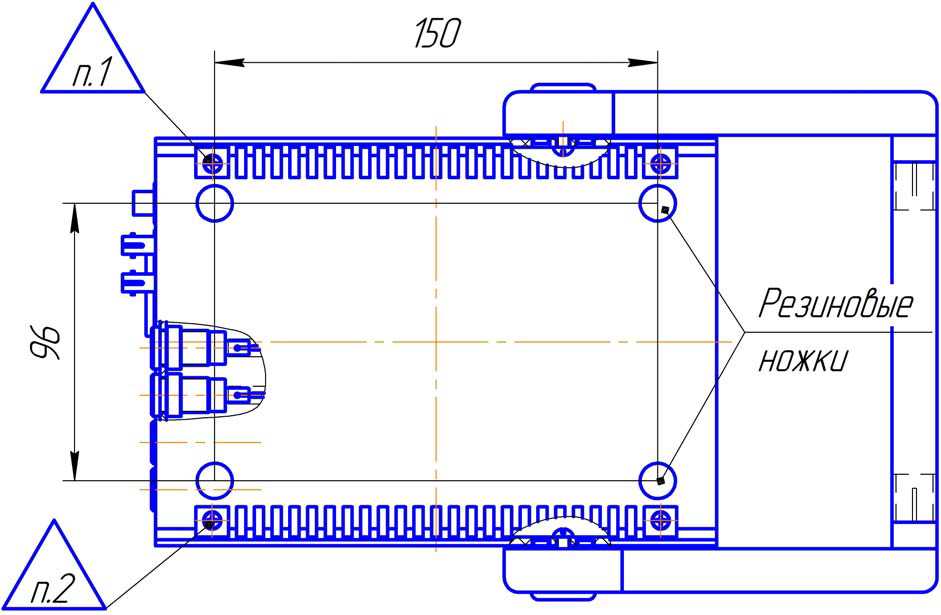 Внешний вид. Приборы цифровые переносные измерительные показателей качества электроэнергии, http://oei-analitika.ru рисунок № 6