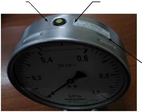 Внешний вид. Манометры промышленные, http://oei-analitika.ru рисунок № 6