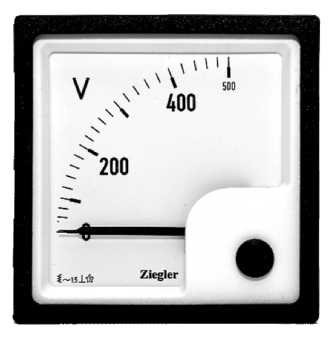 Внешний вид. Амперметры и вольтметры аналоговые щитовые, http://oei-analitika.ru рисунок № 1