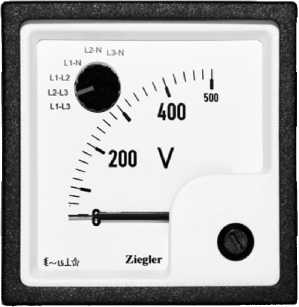 Внешний вид. Амперметры и вольтметры аналоговые щитовые, http://oei-analitika.ru рисунок № 7