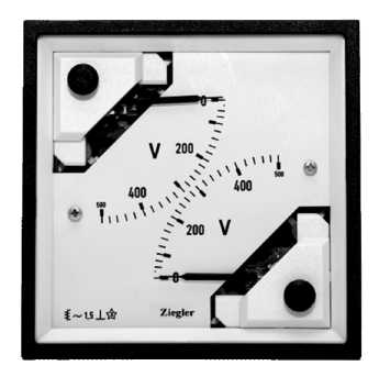Внешний вид. Амперметры и вольтметры аналоговые щитовые, http://oei-analitika.ru рисунок № 9
