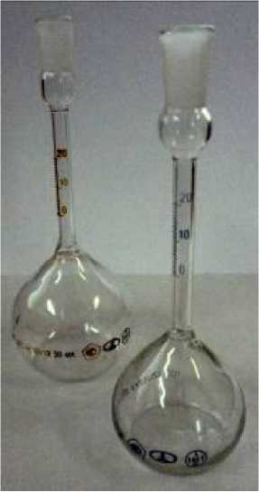 Внешний вид. Пикнометры стеклянные, http://oei-analitika.ru рисунок № 1