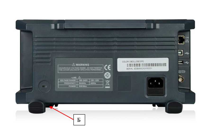 Внешний вид. Осциллографы цифровые запоминающие, http://oei-analitika.ru рисунок № 2