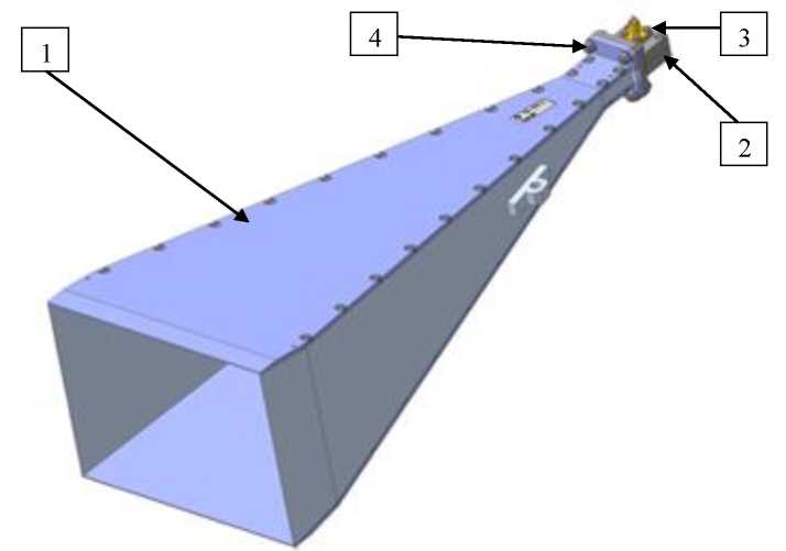 Внешний вид. Антенны измерительные пирамидальные рупорные, http://oei-analitika.ru рисунок № 4