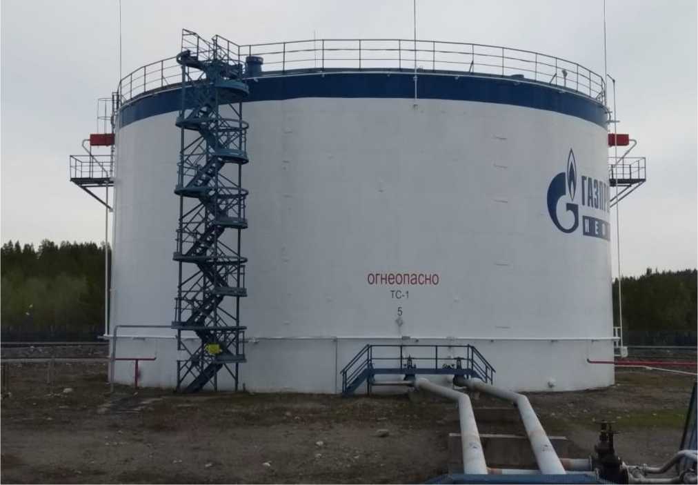 Внешний вид. Резервуары стальные вертикальные цилиндрические, http://oei-analitika.ru рисунок № 2