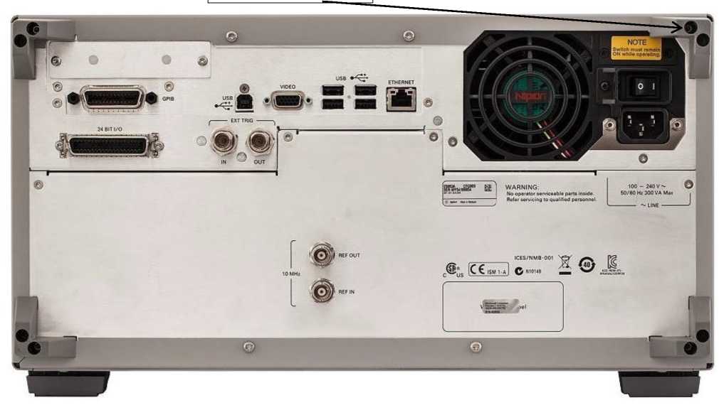 Внешний вид. Анализаторы электрических цепей векторные, http://oei-analitika.ru рисунок № 2