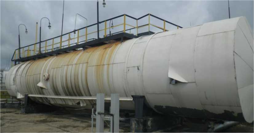 Внешний вид. Резервуары стальные горизонтальные цилиндрические, http://oei-analitika.ru рисунок № 4