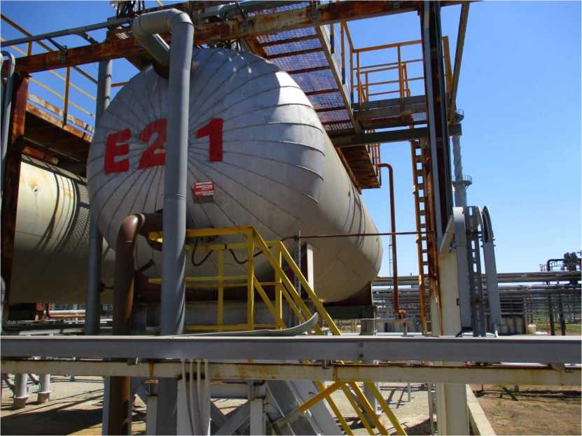 Внешний вид. Резервуары стальные горизонтальные цилиндрические, http://oei-analitika.ru рисунок № 1